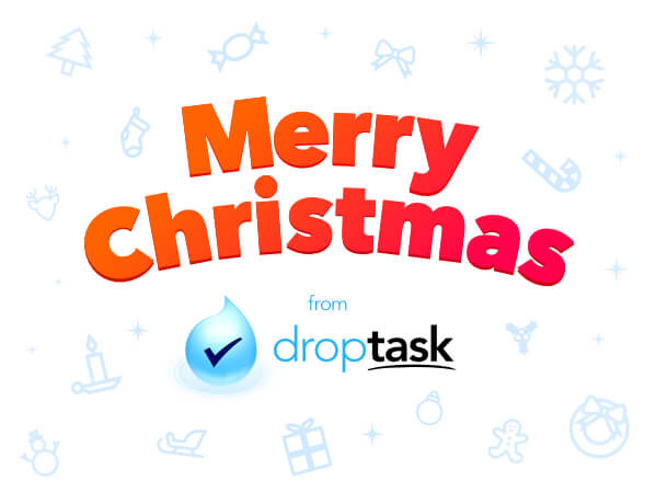 Merry Christmas from everyone at DropTask [Ayoa] image