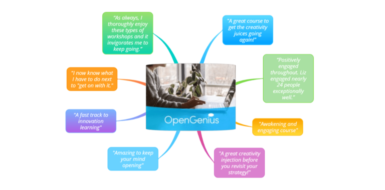 “A fast track to innovation learning”. Discover OpenGenius’ Online Inspire Innovation Event image